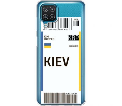Силіконовий чохол BoxFace Samsung A125 Galaxy A12 Ticket Kiev (41507-cc88)