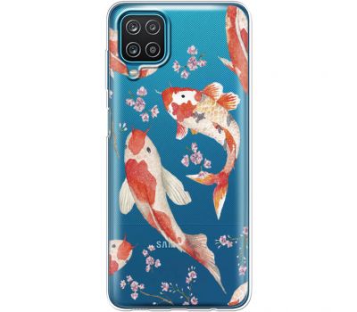 Силіконовий чохол BoxFace Samsung A125 Galaxy A12 Japanese Koi Fish (41507-cc3)