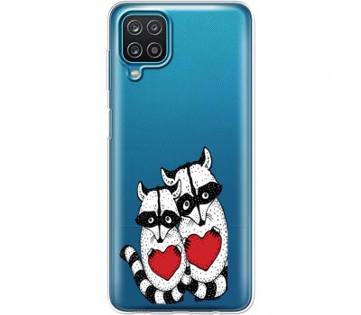 Силіконовий чохол BoxFace Samsung A125 Galaxy A12 Raccoons in love (41507-cc29)