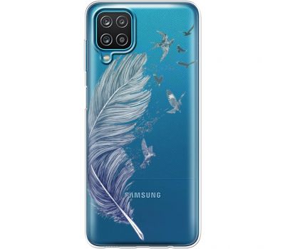 Силіконовий чохол BoxFace Samsung A125 Galaxy A12 Feather (41507-cc38)