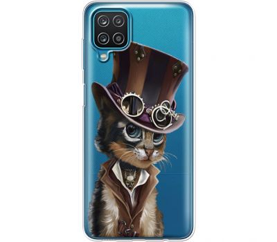 Силіконовий чохол BoxFace Samsung A125 Galaxy A12 Steampunk Cat (41507-cc39)