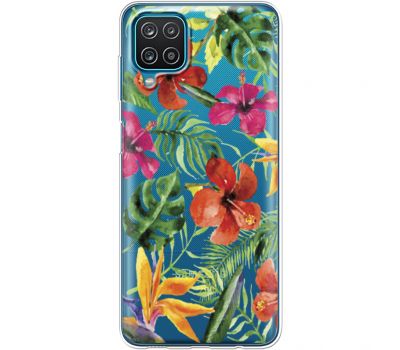 Силіконовий чохол BoxFace Samsung A125 Galaxy A12 Tropical Flowers (41507-cc43)