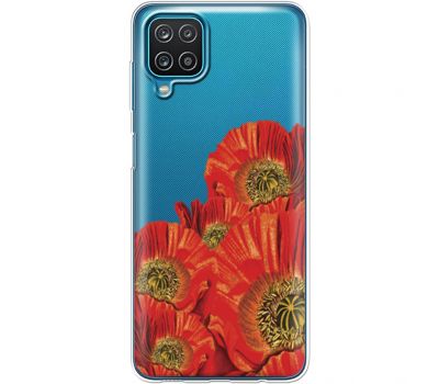 Силіконовий чохол BoxFace Samsung A125 Galaxy A12 Red Poppies (41507-cc44)