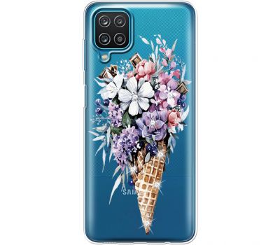 Силіконовий чохол BoxFace Samsung A125 Galaxy A12 Ice Cream Flowers (941507-rs17)