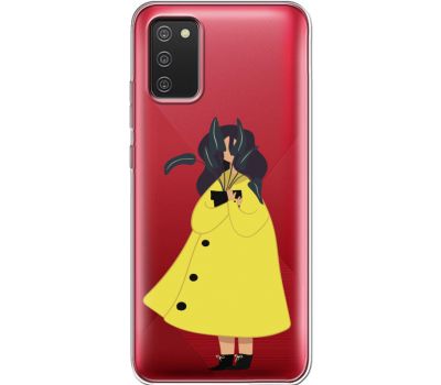 Силіконовий чохол BoxFace Samsung A025 Galaxy A02S Just a Girl (41513-cc60)