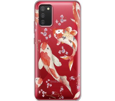 Силіконовий чохол BoxFace Samsung A025 Galaxy A02S Japanese Koi Fish (41513-cc3)