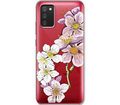 Силіконовий чохол BoxFace Samsung A025 Galaxy A02S Cherry Blossom (41513-cc4)