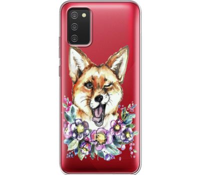 Силіконовий чохол BoxFace Samsung A025 Galaxy A02S Winking Fox (41513-cc13)