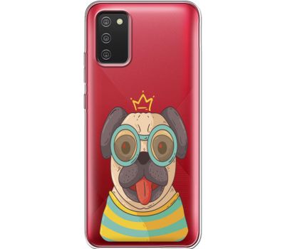 Силіконовий чохол BoxFace Samsung A025 Galaxy A02S King Mops (41513-cc16)