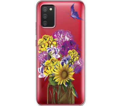 Силіконовий чохол BoxFace Samsung A025 Galaxy A02S My Bouquet (41513-cc20)