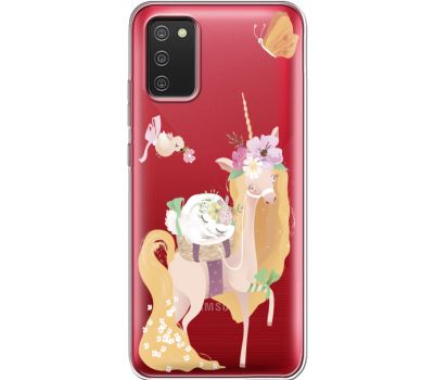 Силіконовий чохол BoxFace Samsung A025 Galaxy A02S Uni Blonde (41513-cc26)