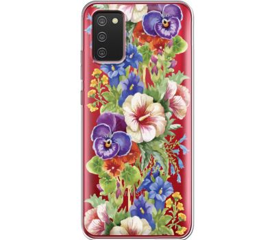 Силіконовий чохол BoxFace Samsung A025 Galaxy A02S Summer Flowers (41513-cc34)