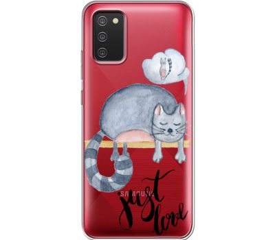 Силіконовий чохол BoxFace Samsung A025 Galaxy A02S Just Love (41513-cc15)