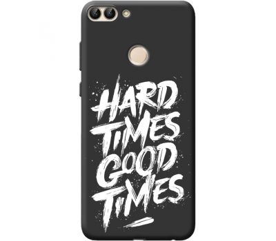 Силіконовий чохол BoxFace Huawei P Smart hard times good times (41523-bk72)