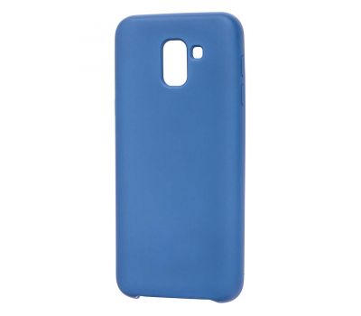 Чохол для Samsung Galaxy J6 2018 (J600) Silicone синій