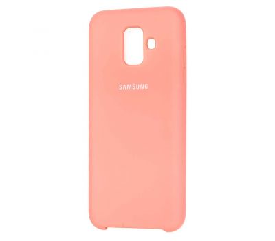 Чохол для Samsung Galaxy A6 2018 (A600) Silky Soft Touch світло рожевий