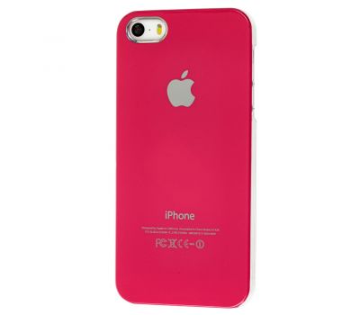 Чохол Foil Printed для iPhone 5 рожевий