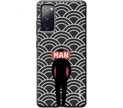 Силіконовий чохол BoxFace Samsung G780 Galaxy S20 FE Man Pattern (41529-bk52)