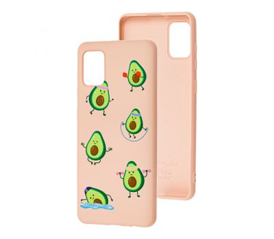 Чохол для Samsung Galaxy A31 (A315) Wave Fancy sports avocado / pink sand