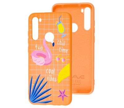 Чохол для Xiaomi Redmi Note 8T Wave Fancy summer mood / peach