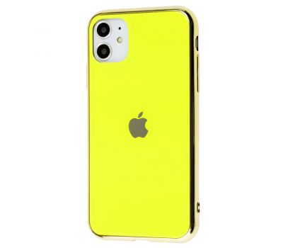Чохол для iPhone 11 Original glass жовтий