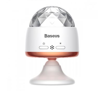 Baseus Car Crystal Magic Ball Light білий