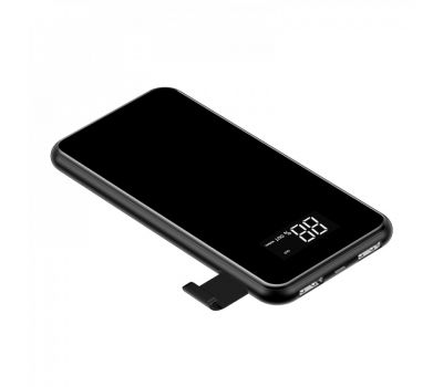 Зовнішній акумулятор PowerBank Baseus Wireless Charger 8000 mAh black 1755793