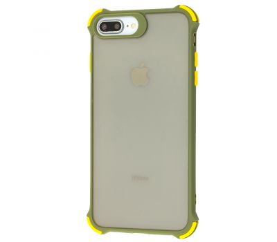 Чохол для iPhone 7+ / 8+ LikGus Totu corner protection зелений
