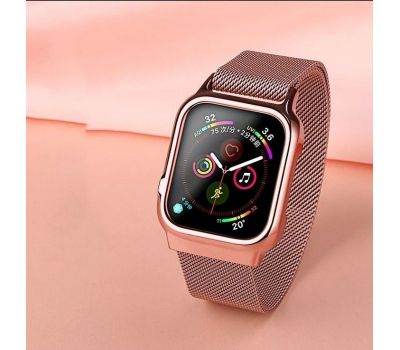 Ремінець для Apple Watch Usams Magnetic Loop 38/40mm рожево-золотистий