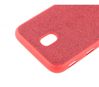 Чохол для Samsung Galaxy J3 2017 (J330) Label Case Textile червоний 1760545