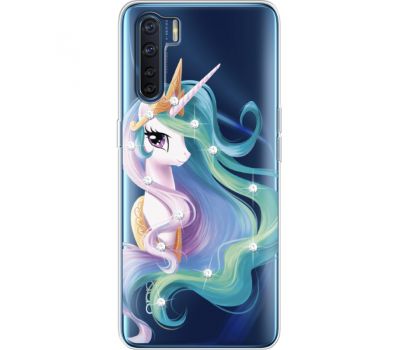 Силіконовий чохол BoxFace OPPO A91 Unicorn Queen (941577-rs3)