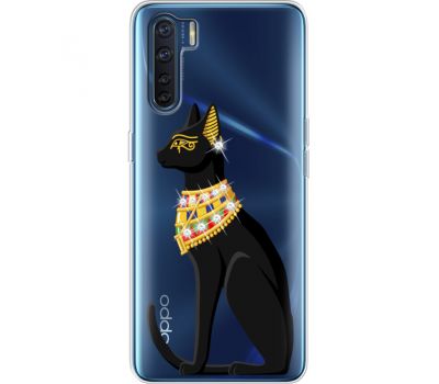 Силіконовий чохол BoxFace OPPO A91 Egipet Cat (941577-rs8)