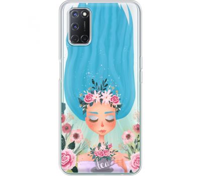 Силіконовий чохол BoxFace OPPO A52 Blue Hair (41582-cc57)