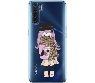 Силіконовий чохол BoxFace OPPO A91 Winter Morning Girl (41577-cc61)