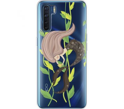 Силіконовий чохол BoxFace OPPO A91 Cute Mermaid (41577-cc62)