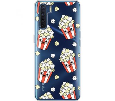 Силіконовий чохол BoxFace OPPO A91 с 3D-глазками Popcorn (41577-cc75)