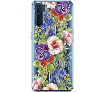 Силіконовий чохол BoxFace OPPO A91 Summer Flowers (41577-cc34)