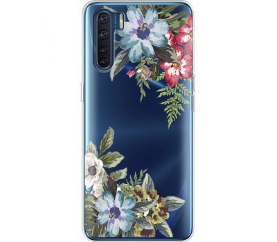 Силіконовий чохол BoxFace OPPO A91 Floral (41577-cc54)