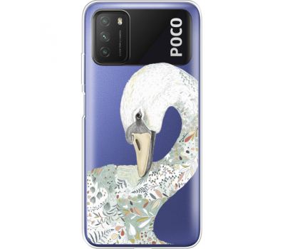 Силіконовий чохол BoxFace Xiaomi Poco M3 Swan (41587-cc24)