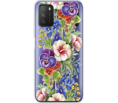 Силіконовий чохол BoxFace Xiaomi Poco M3 Summer Flowers (41587-cc34)