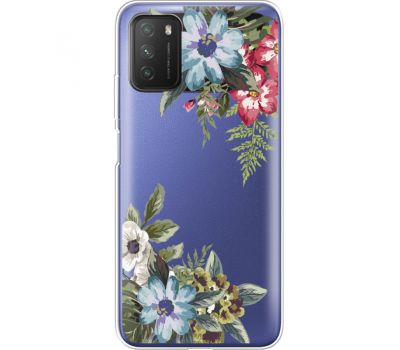 Силіконовий чохол BoxFace Xiaomi Poco M3 Floral (41587-cc54)