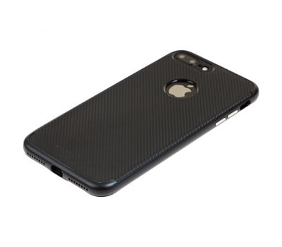 Чохол Totu Pattern для iPhone 7 Plus / 8 Plus чорний карбон 1771015