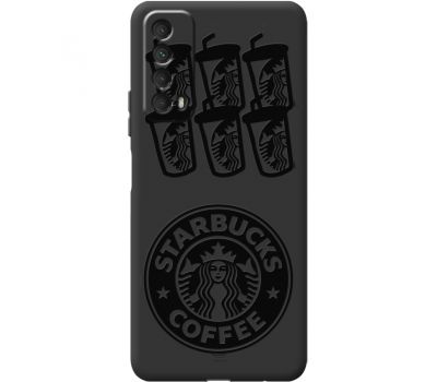 Силіконовий чохол BoxFace Huawei P Smart 2021 Black Coffee (41604-bk41)