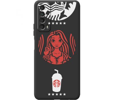 Силіконовий чохол BoxFace Huawei P Smart 2021 RedWhite Coffee (41604-bk43)