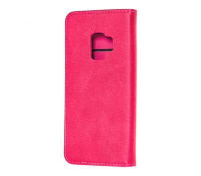 Чохол книжка Samsung Galaxy S9 (G960) Black magnet рожевий 1775115