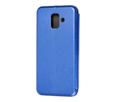 Чохол книжка Premium для Samsung Galaxy A6 2018 (A600) синій 1779327