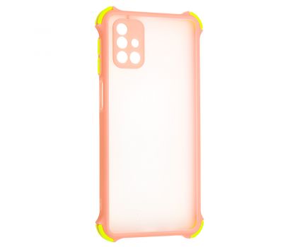Чохол для Samsung Galaxy M31s (M317) LikGus Totu corner protection рожевий