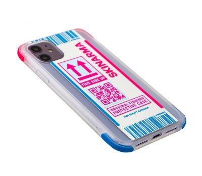 Чохол для iPhone 11 SkinArma Shirudo Anti-Shock білий/рожевий 1780295