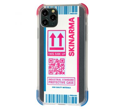 Чохол для iPhone 11 Pro Max SkinArma Shirudo Anti-Shock білий/рожевий