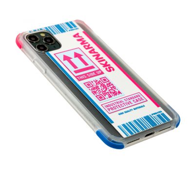 Чохол для iPhone 11 Pro Max SkinArma Shirudo Anti-Shock білий/рожевий 1780083